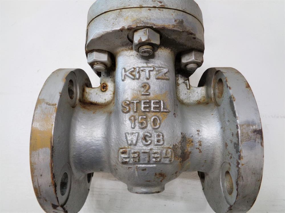 Kitz 2" 150# RF WCB Gate Valve, Fig# 150SCLS